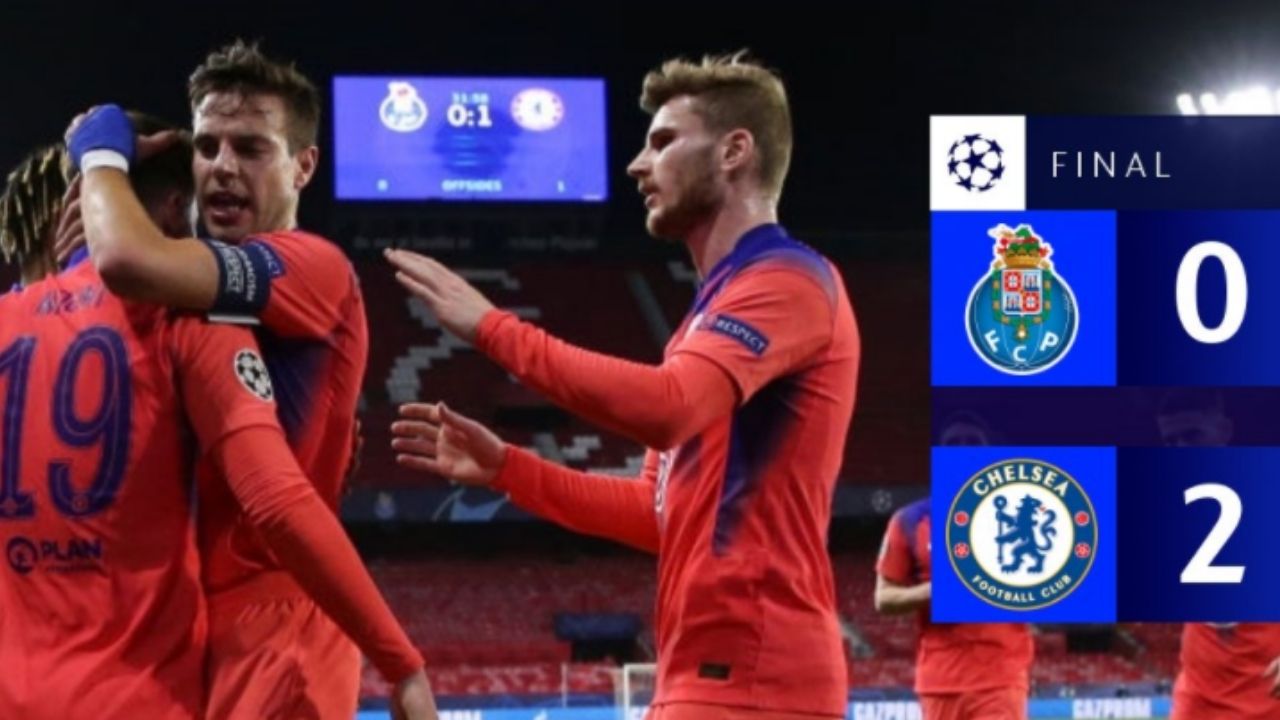 Chelsea se impone al Porto y queda a un pasito de las semifinales