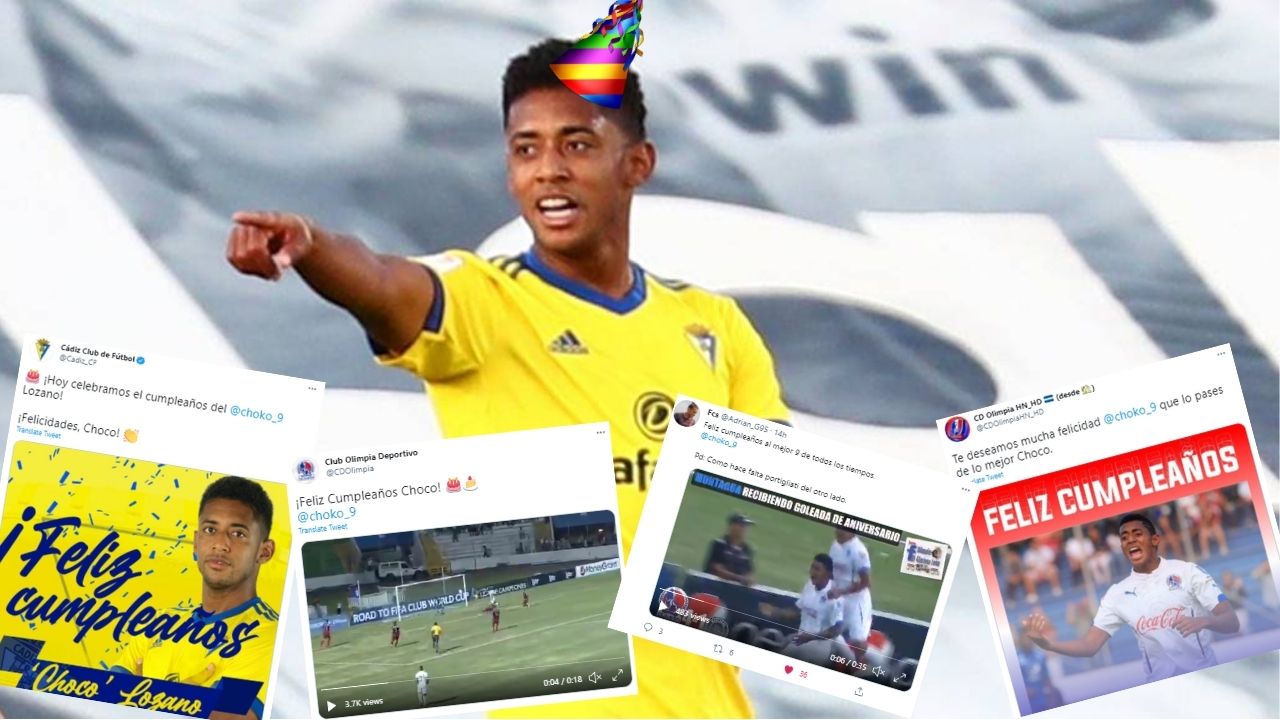 Con video de golazos felicitaron al Choco Lozano por su cumpleaños