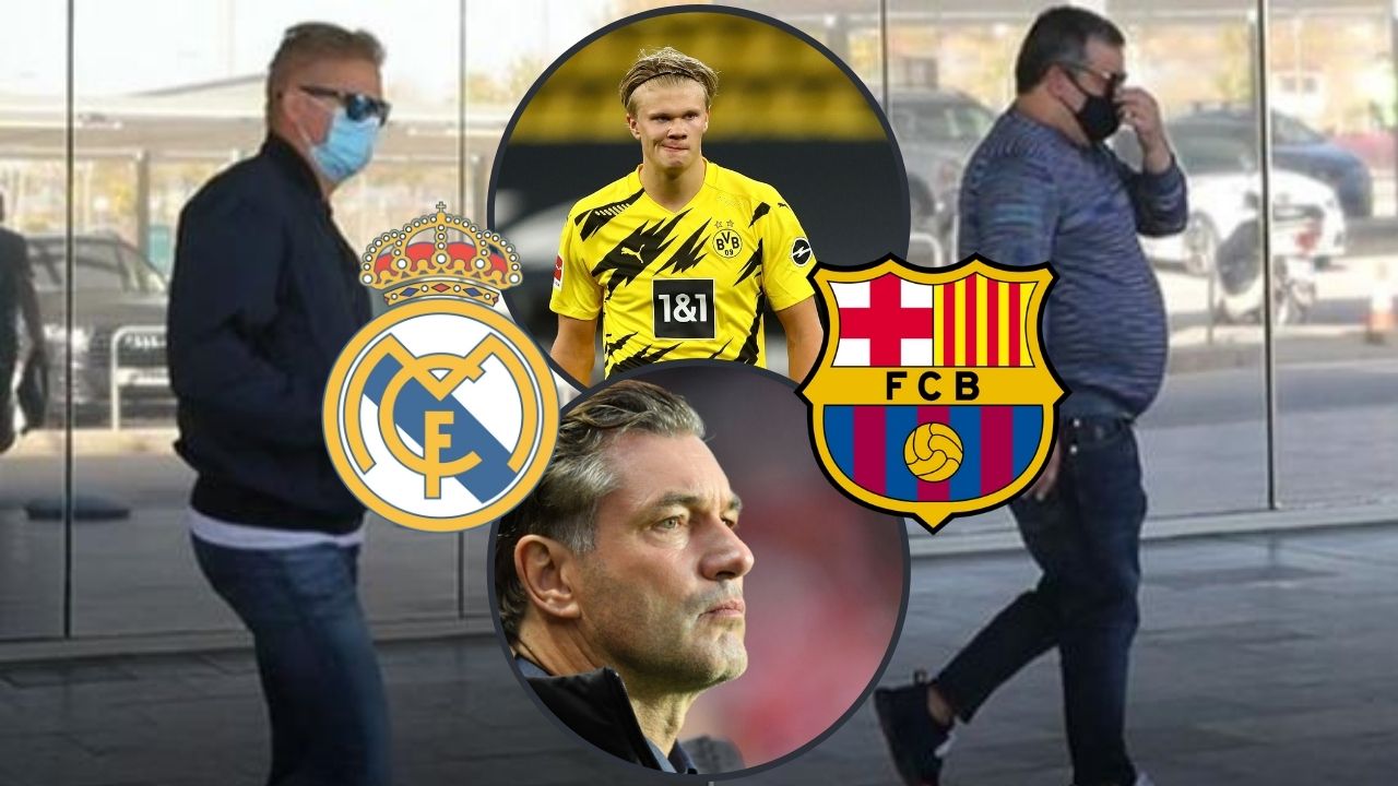 Dortmund da la cara tras la reunión de Haaland con Barcelona y Real Madrid