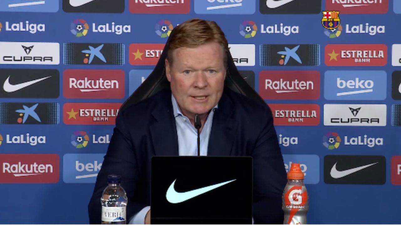 Ronald Koeman: Los dos equipos saben de la importancia de ganar este partido