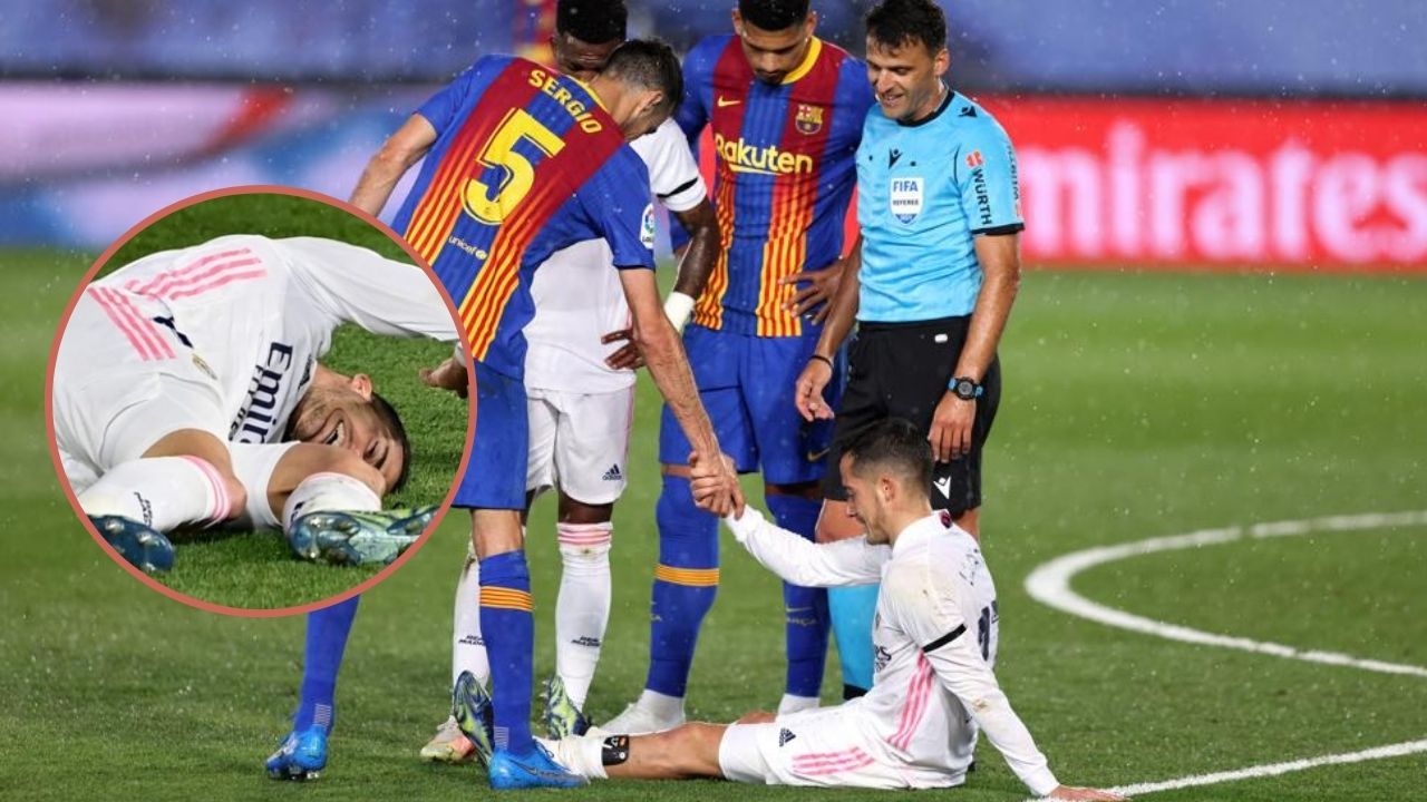 Secuelas del Clásico: Lucas Vázquez se despide de la temporada