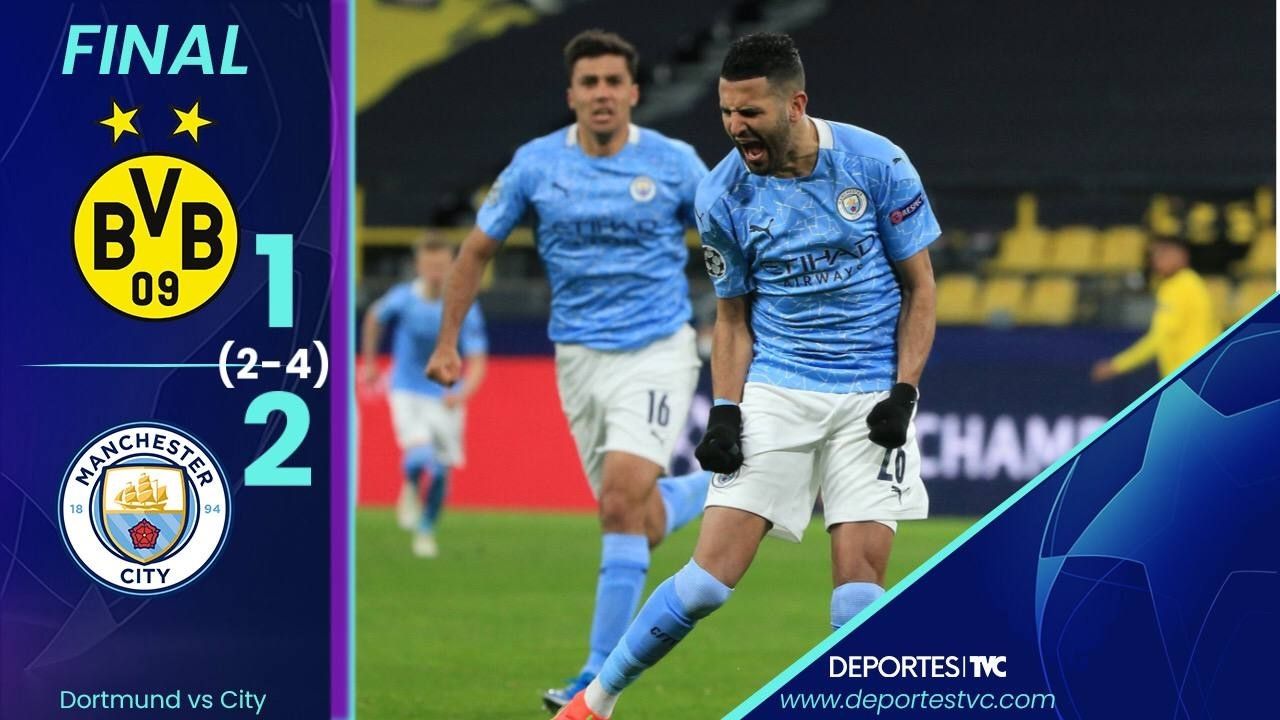 ¡Pinta para campeón! Manchester City se impone ante Dortmund y supera la maldición de los cuartos de final