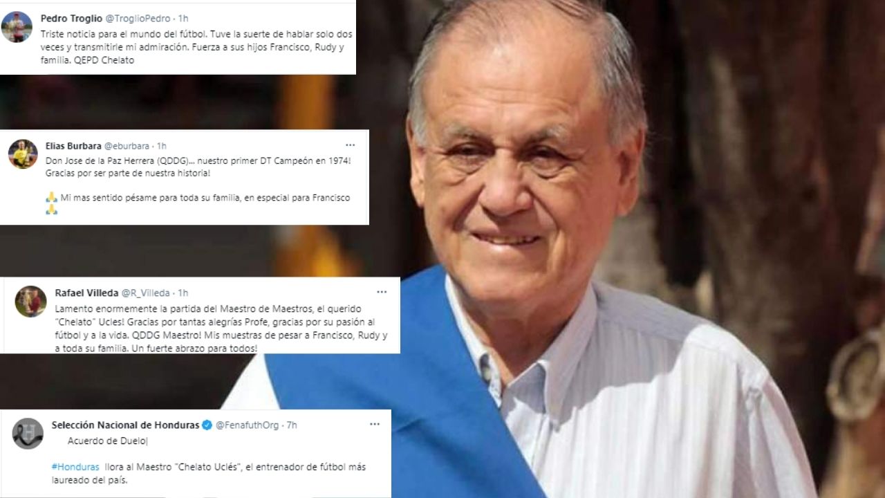 Mundo del fútbol lamenta la muerte de Chelato Uclés