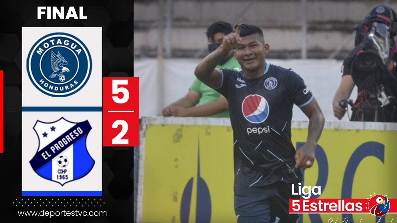 ¡Despertó el Ciclón! Motagua golea al Honduras Progreso y mantiene la lucha por el liderato