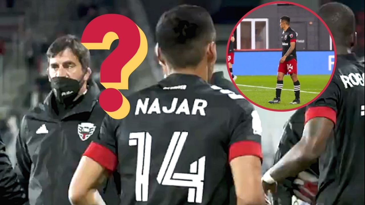 Andy Najar no jugó con el DC United el fin de semana por un insólito motivo
