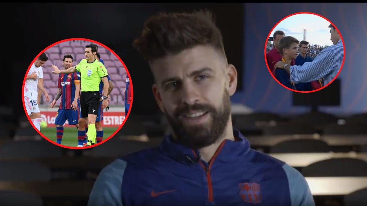 Gerard Piqué lanza dardo a Real Madrid: 'Los árbitros les ayudan desde alevines'