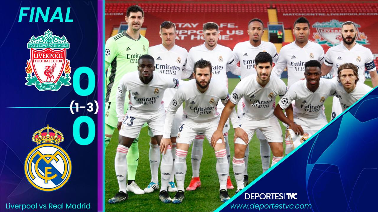 ¡Muralla Blanca! Real Madrid clasifica a semifinales frente a un Liverpool poco efectivo