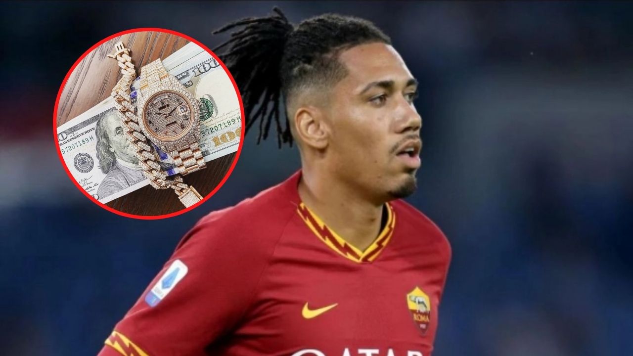 El increíble robo que sufrió Chris Smalling, defensa del AS Roma