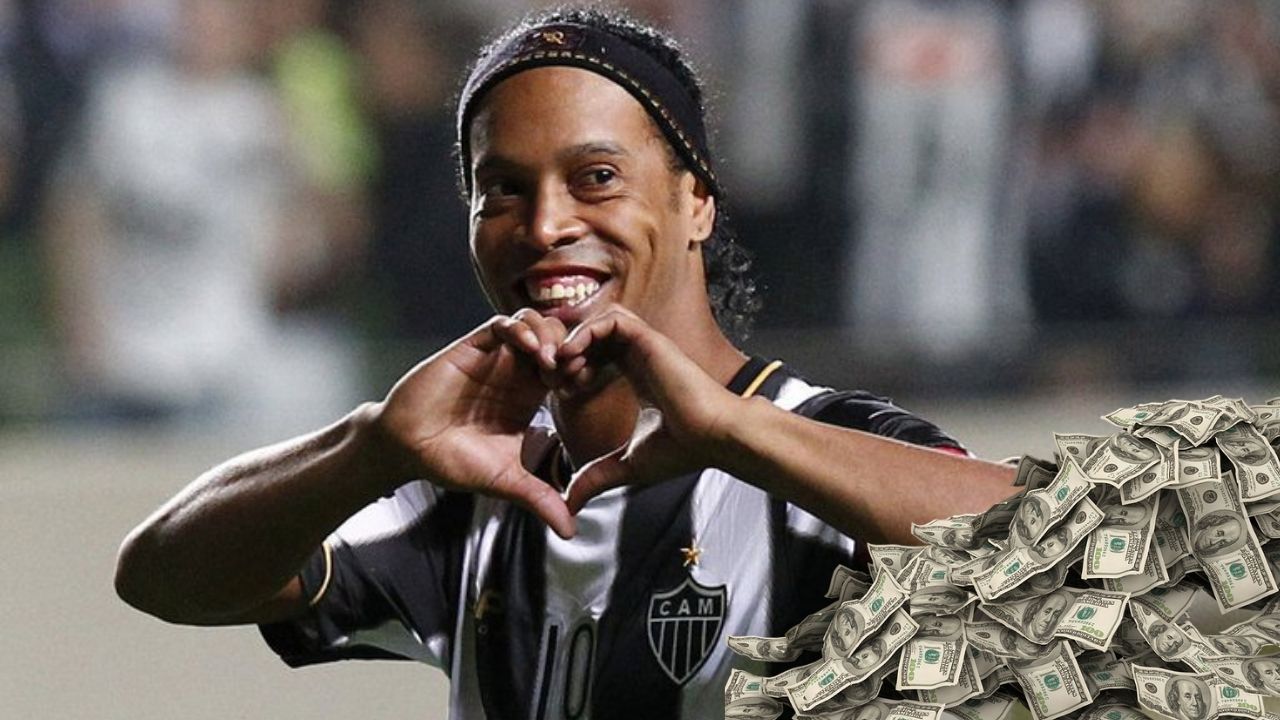 Ronaldinho cobrará una sorprendente fortuna que lo sacará de la quiebra