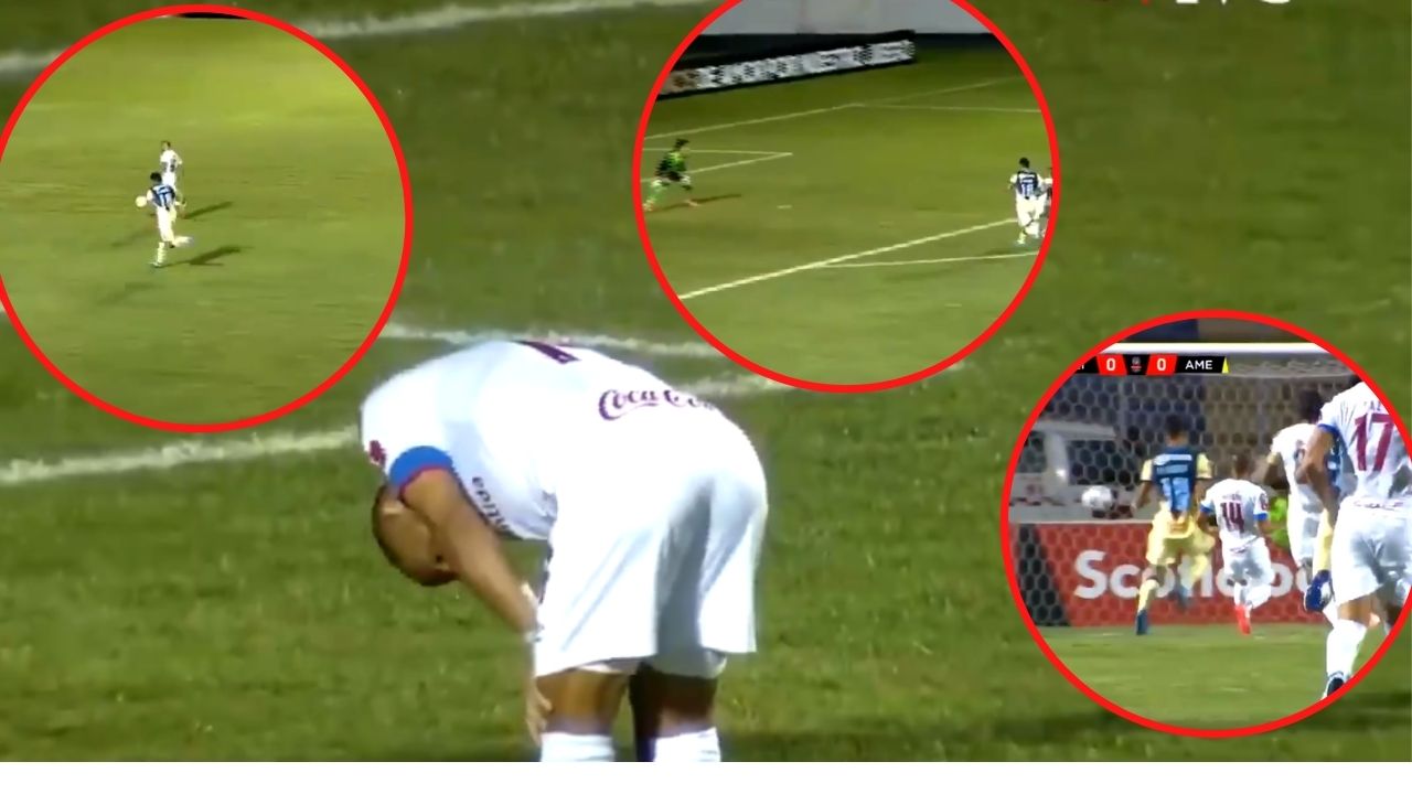 El terrible fallo del Topo Aguirre con el que Olimpia pudo abrir el marcador ante el América