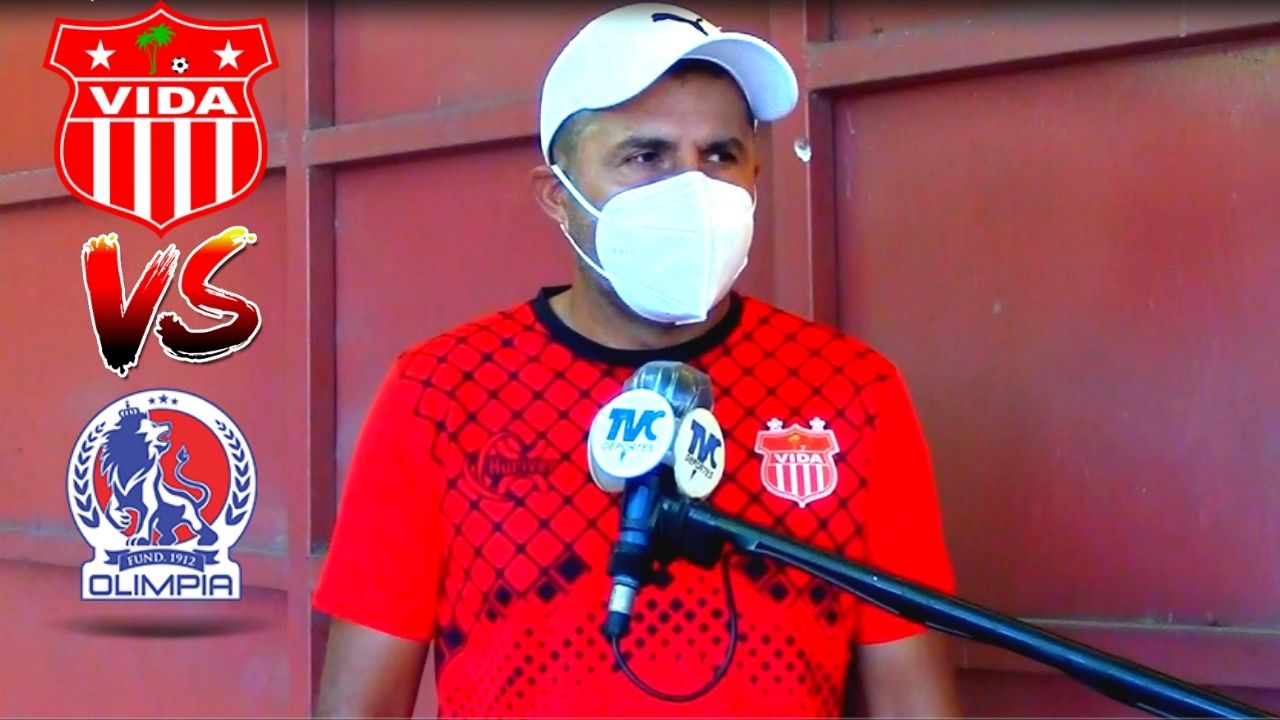Jugadores y cuerpo técnico del Vida listos para buscar amargarle la tarde a Olimpia