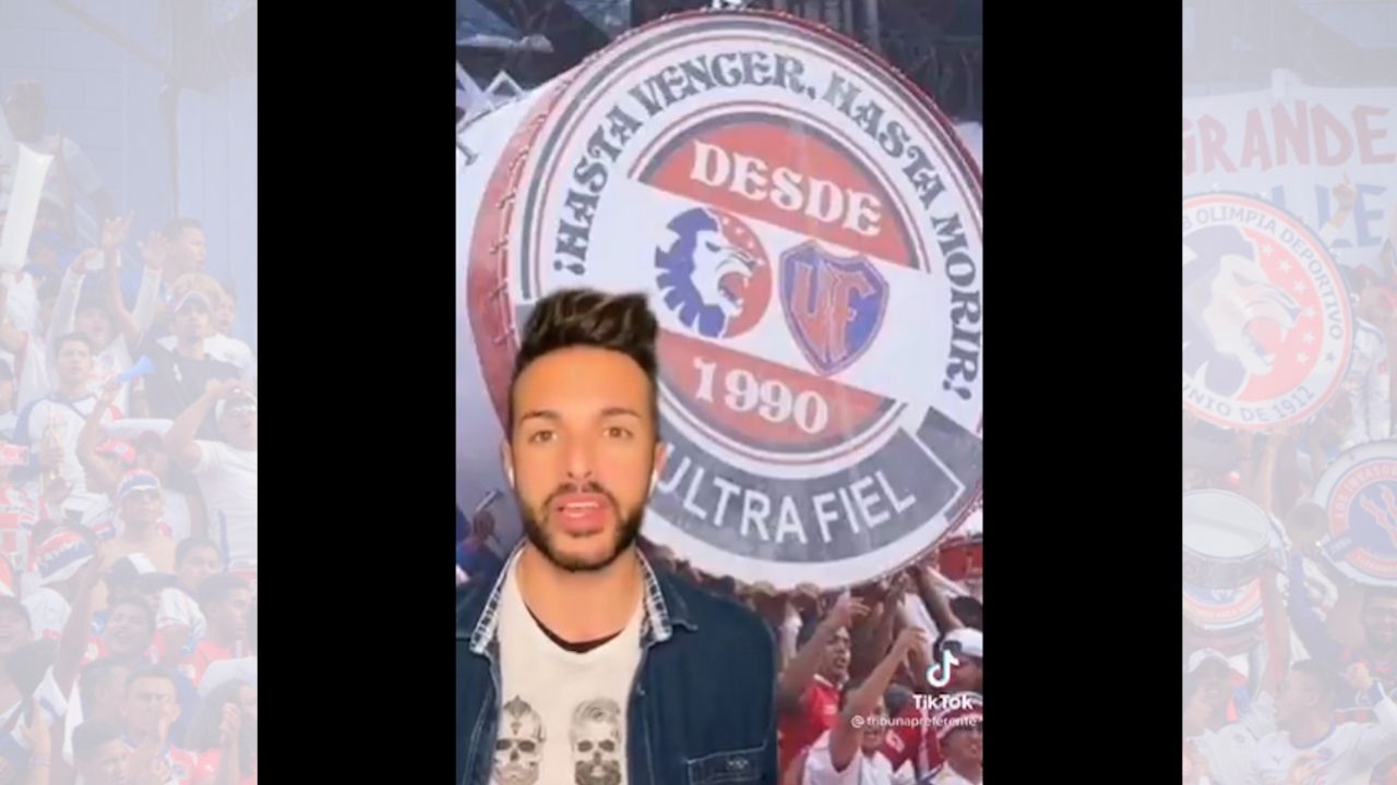 Youtuber español presume el inmenso bombo de la Ultra Fiel y señala que le gustaría verlo en España