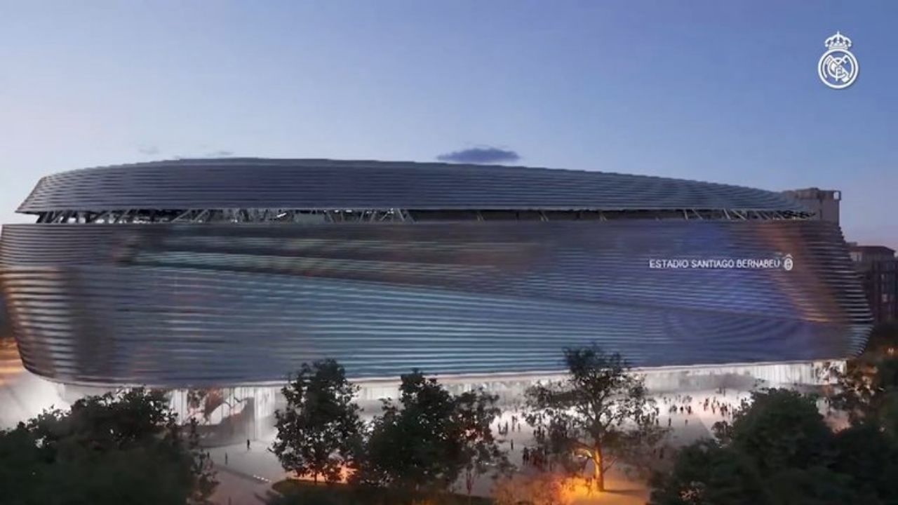 Video: Real Madrid y la transformación histórica del techo retráctil en el Santiago Bernabéu