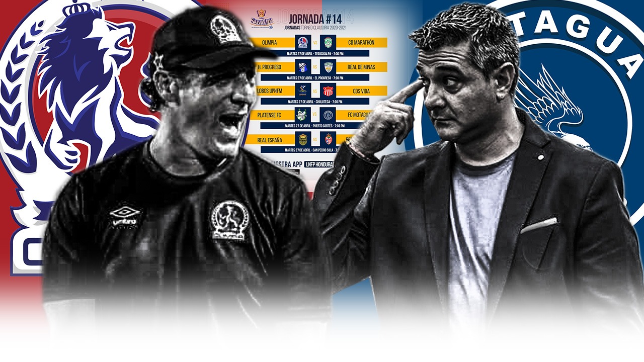 Confirman hora y fecha del Olimpia vs Motagua y de la Jornada 14