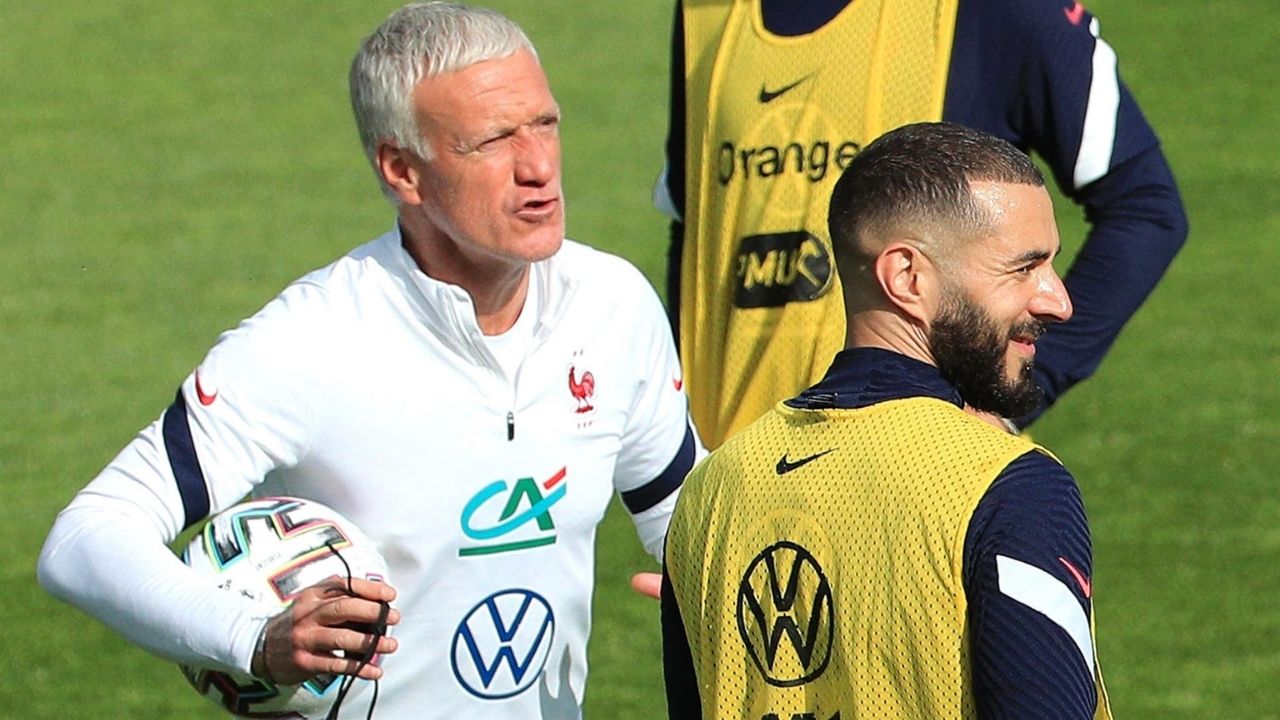 Benzema regresa al templo del fútbol francés y así fue recibido por sus compañeros