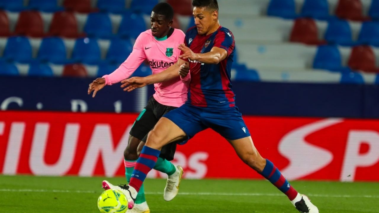 Barcelona empató ante un incómodo Levante y pierde la oportunidad de ser líder