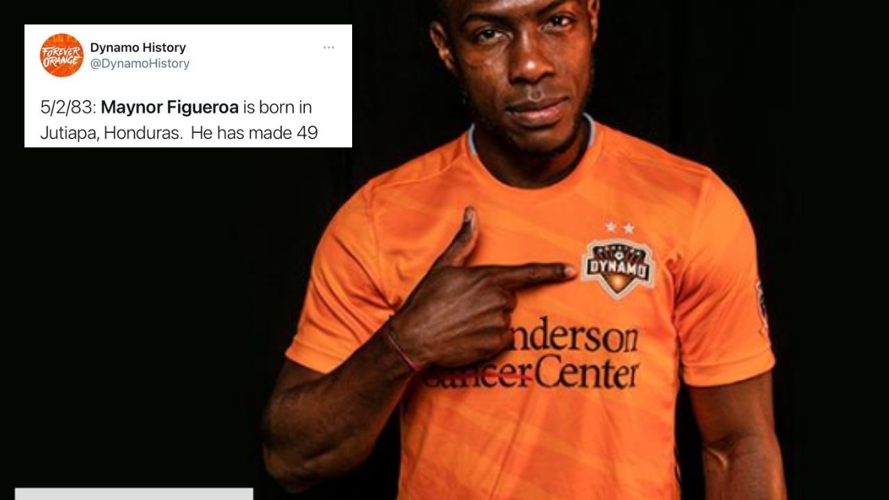 Houston Dynamo felicita a Maynor Figueroa por un nuevo cumpleaños