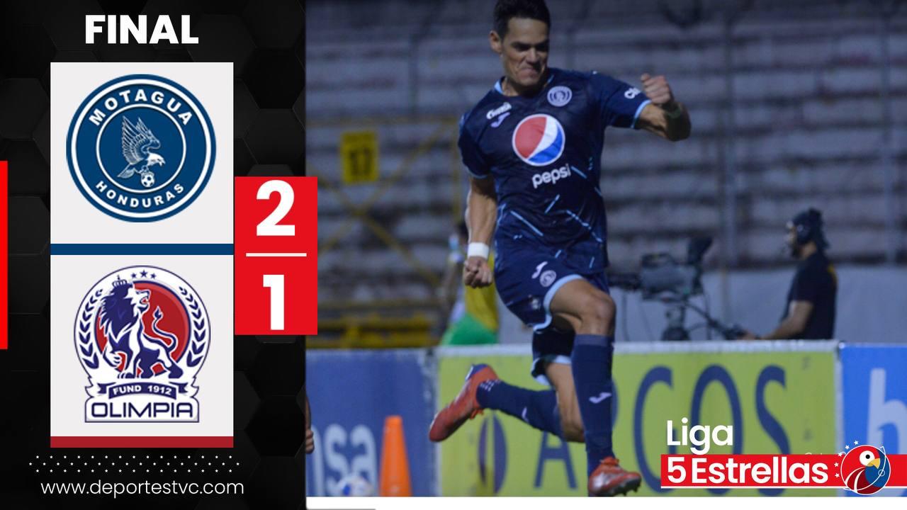 Motagua venció al Olimpia en la final de ida y le complica su deseo de levantar el título en dos partidos