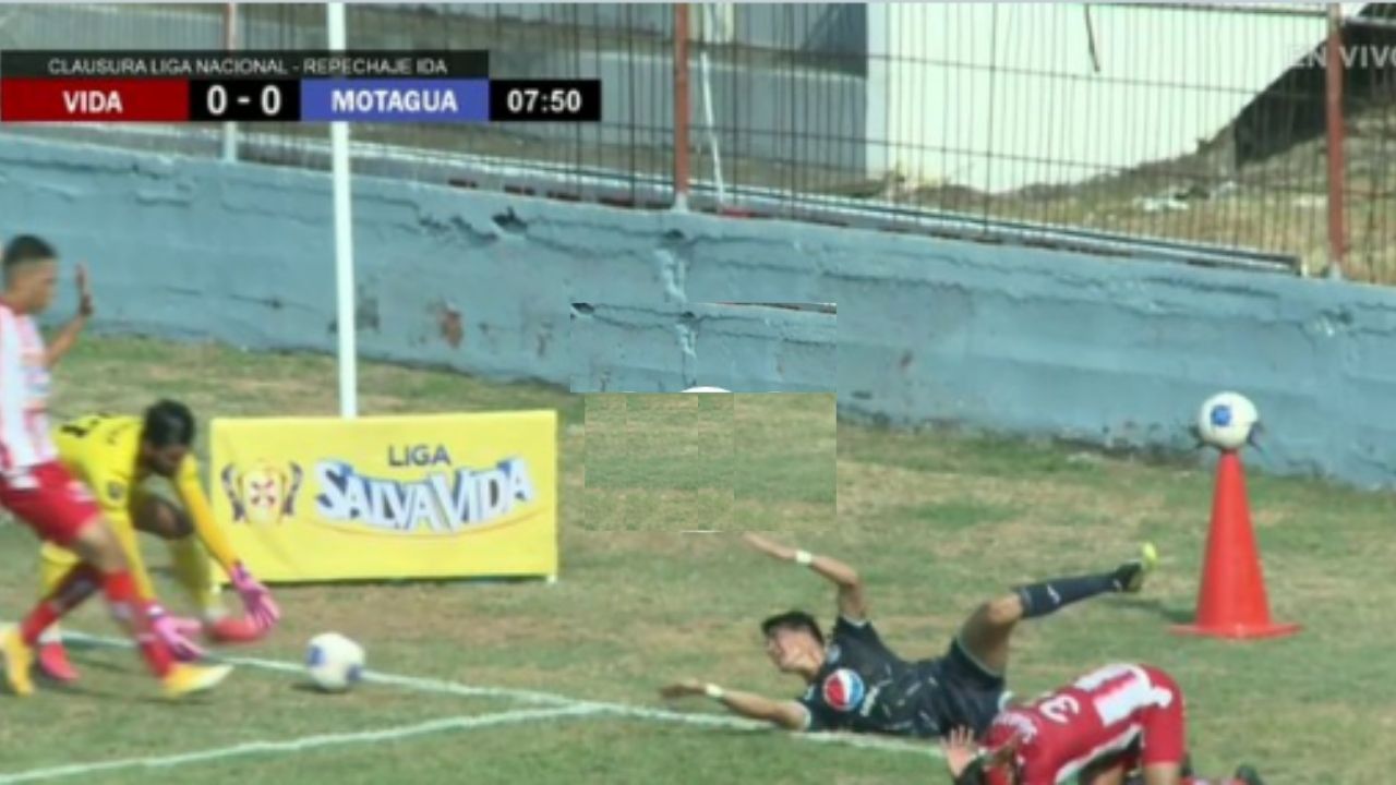 Motagua denuncia penal no pitado a su favor y comparte la jugada en video