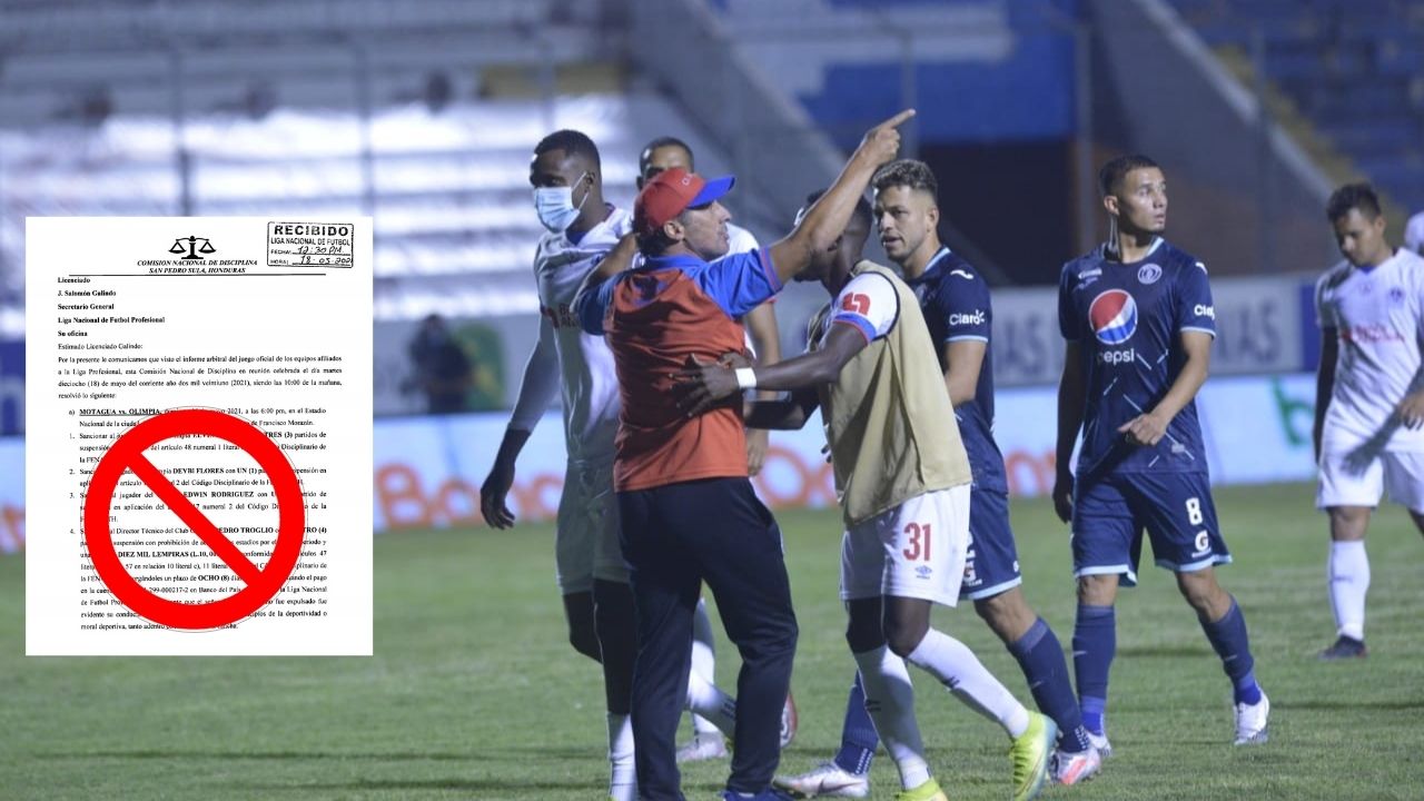 Estos fueron los artículos por los que fue sancionado Pedro Troglio en la final de ida