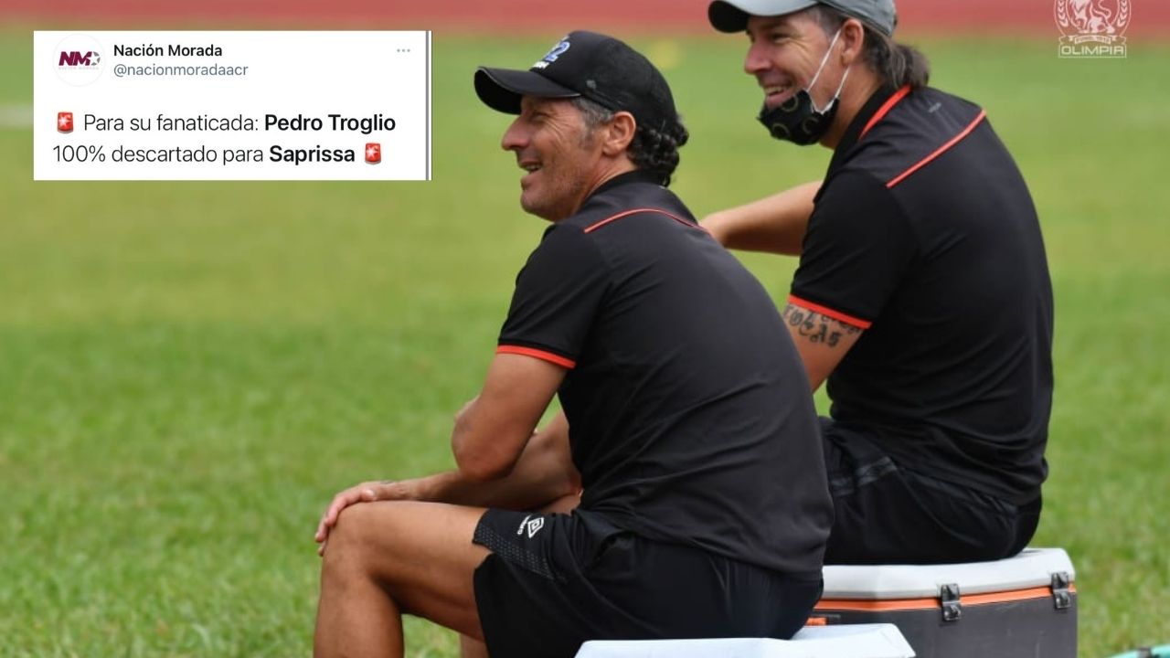 Así reaccionaron en Costa Rica por la renovación de Pedro Troglio con el Olimpia
