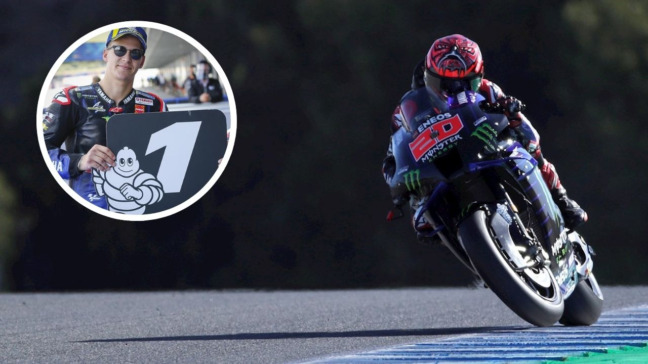 Fabio Quartararo logra la pole en Jerez, Márquez saldrá 14º tras una caída