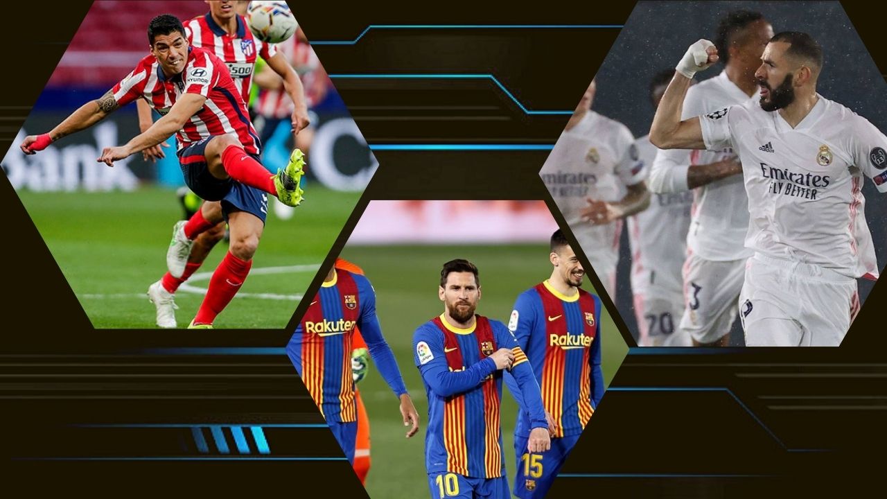 Barcelona, Real Madrid y Atlético vivirán con drama sus últimos tres juegos, aquí el calendario