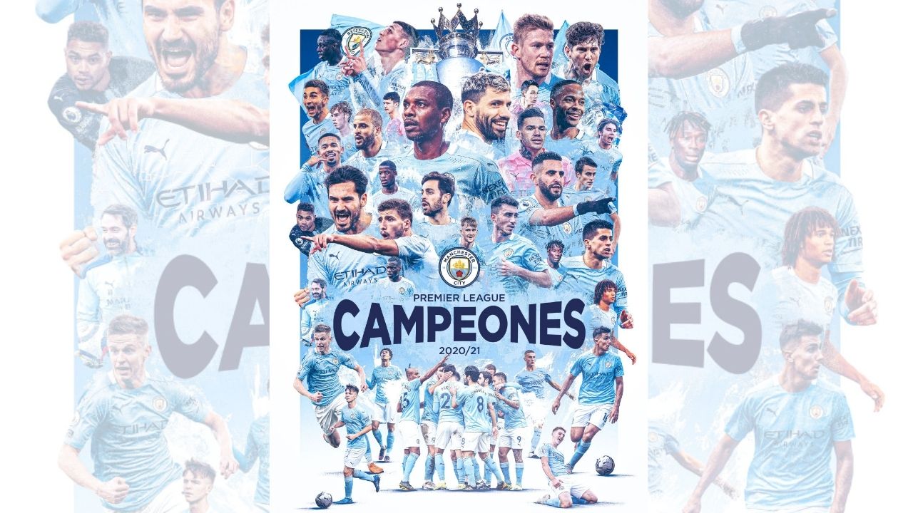 Manchester City se corona campeón de la Premier League tras la derrota del United
