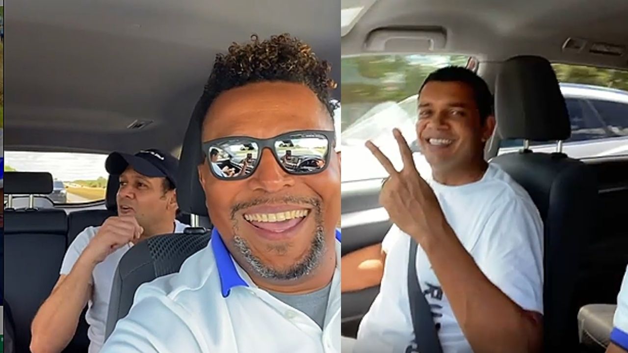 Video: Carlos Pavón y otros ídolos de la Selección bailan y cantan en plena carretera