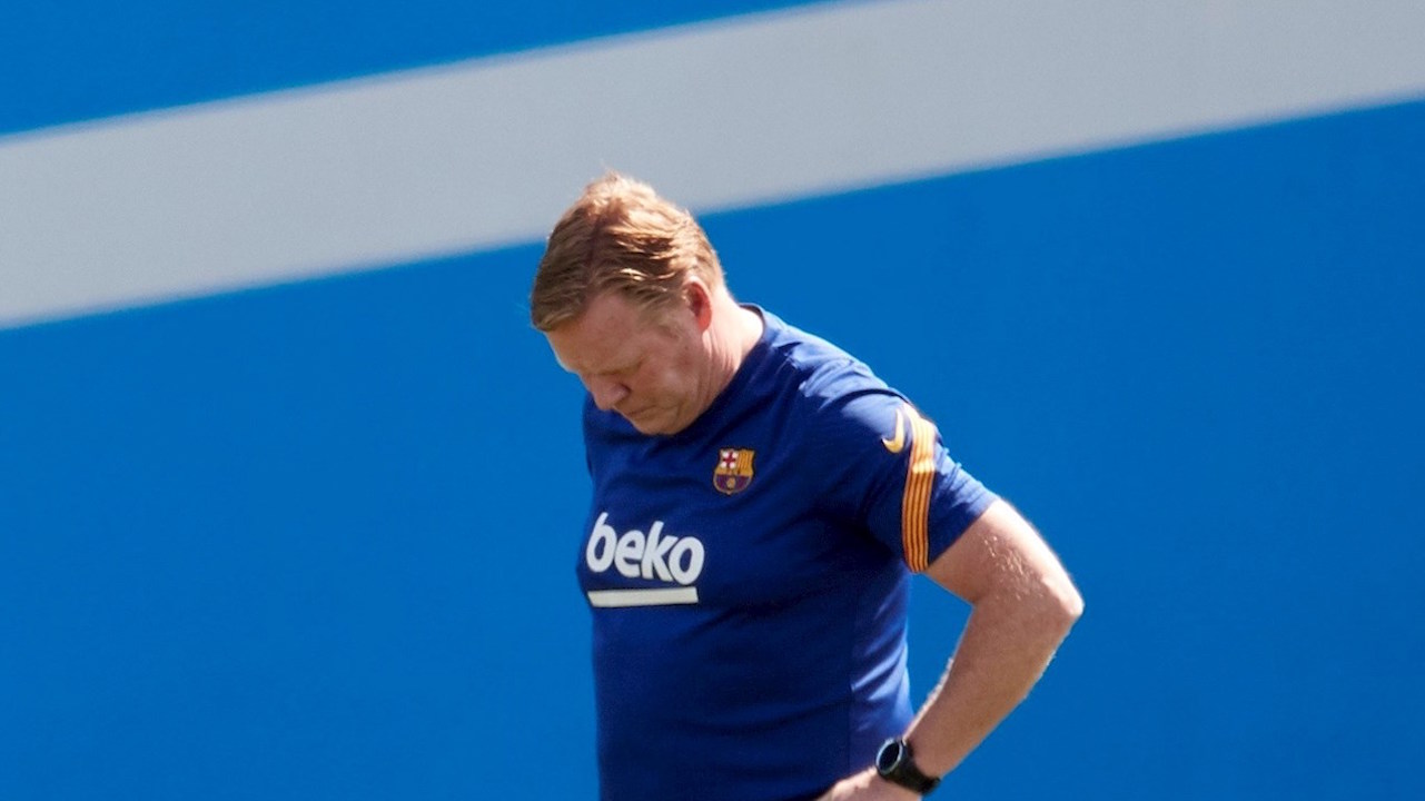 Ronald Koeman: 'No he notado confianza del Barça en la última parte de la temporada'