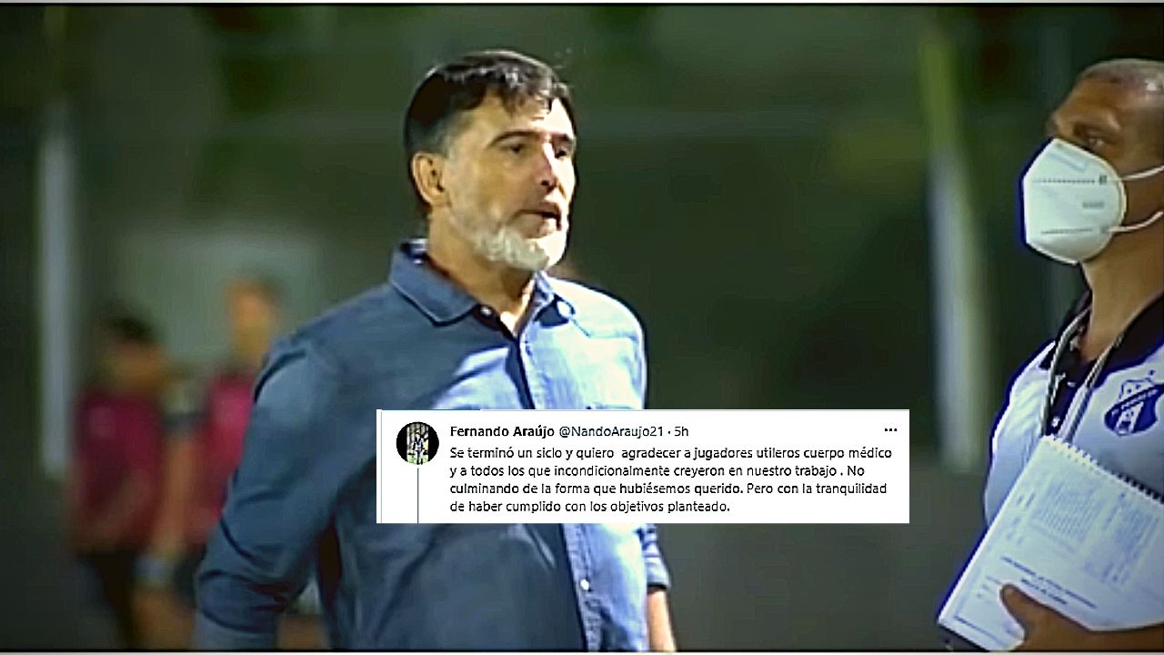 Fernando Araújo se despide de Honduras Progreso tras ser humillado por Olimpia