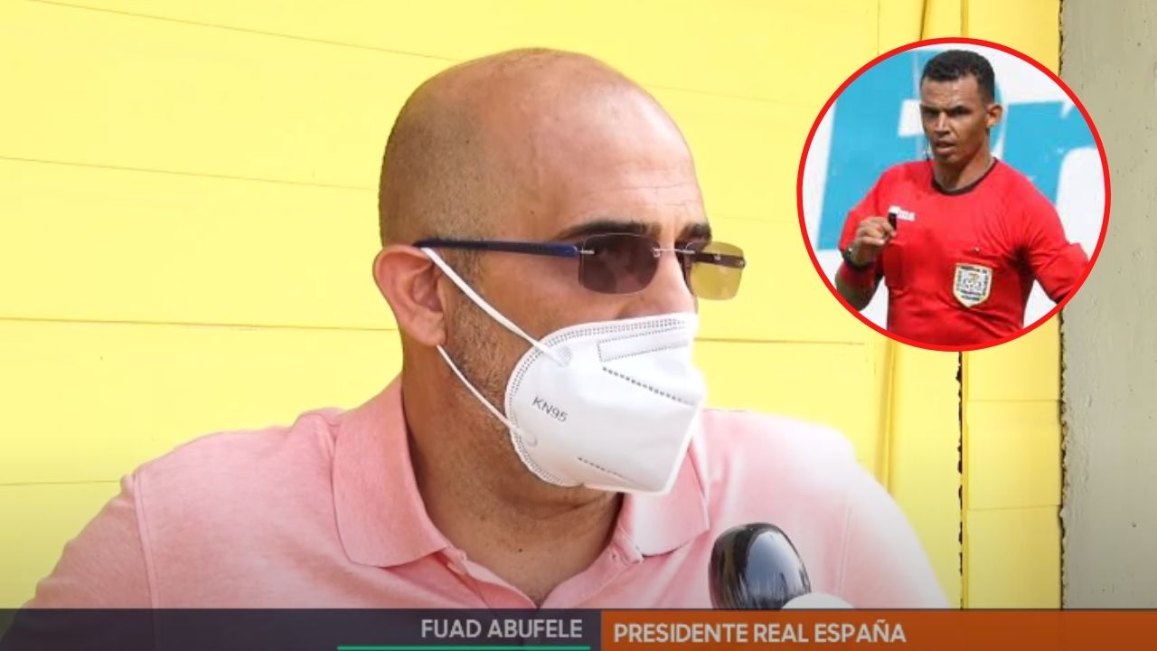 Fuad Abufele se desahoga en redes tras la derrota de Real España