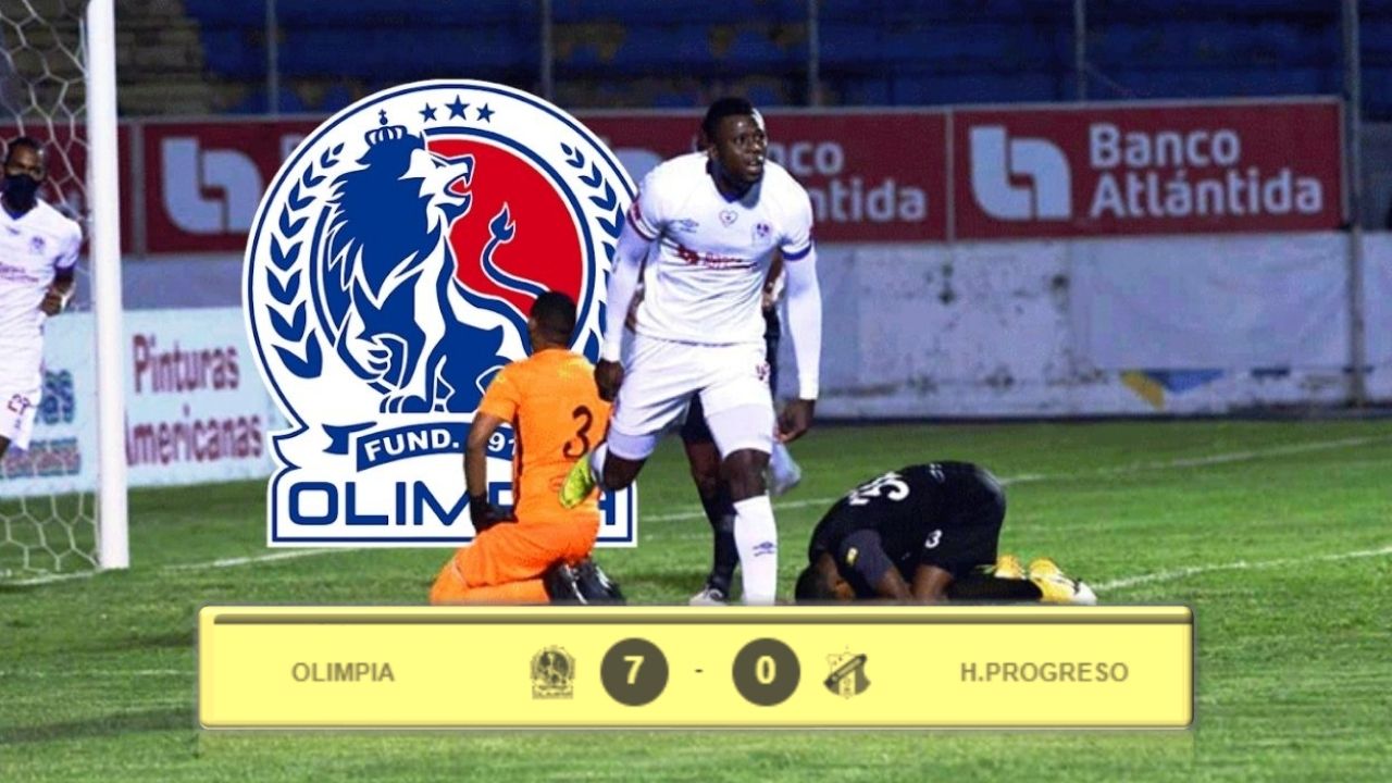 Goleada de Olimpia a Honduras Progreso rompe marca histórica en Liguilla