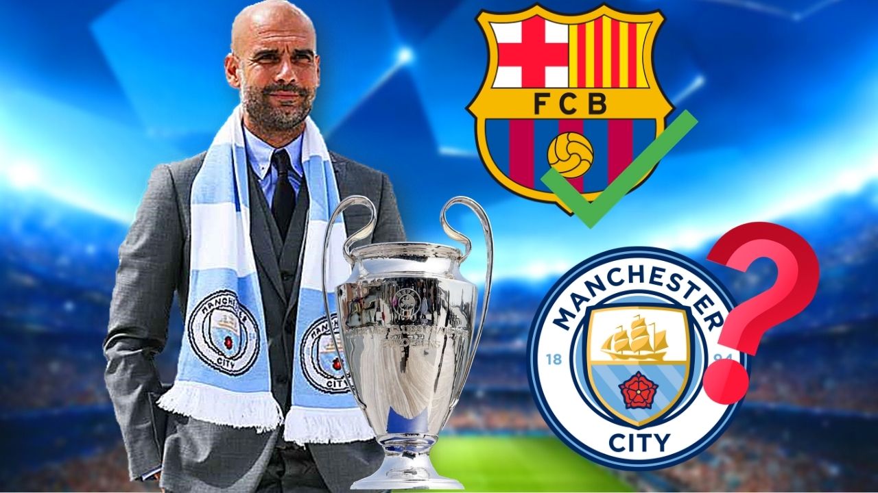 Pep Guardiola busca entrar en lista de entrenadores que han ganado la Champions con dos clubes