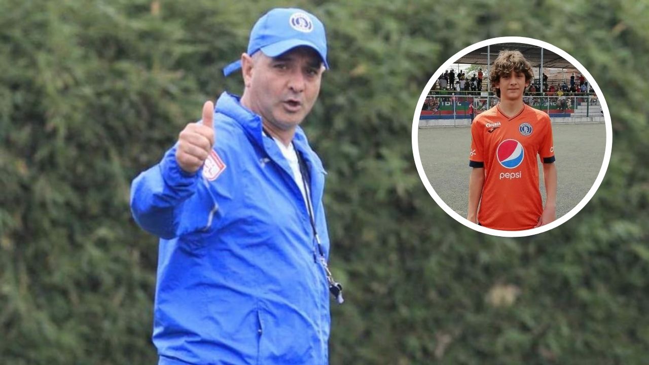 Hijo de Diego Vázquez es convocado a la Selección Sub-15 de Honduras