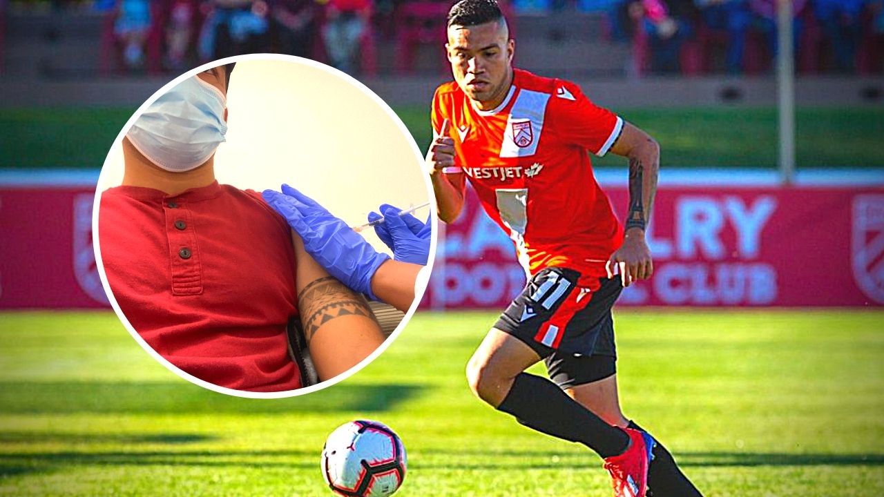 José Escalante se suma a los jugadores hondureños en ser vacunados contra el covid-19