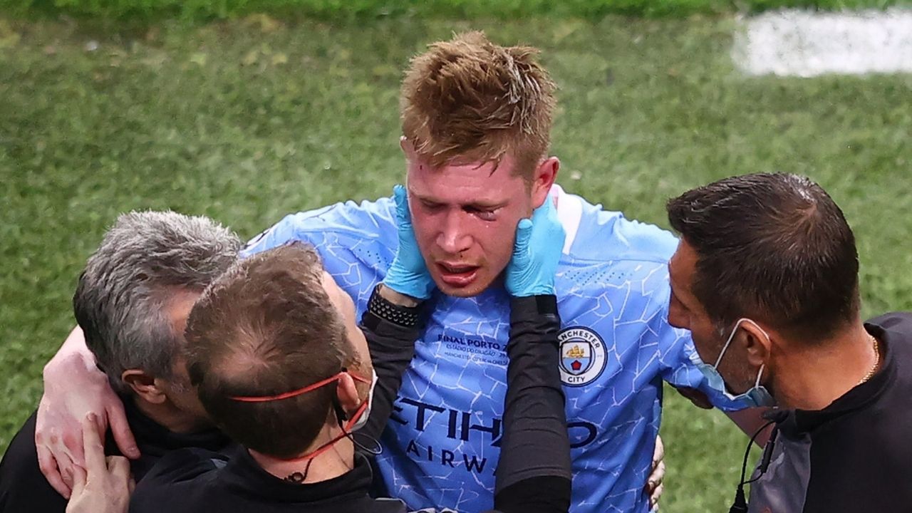 Kevin de Bruyne sufre doble fractura a dos semanas de la Eurocopa