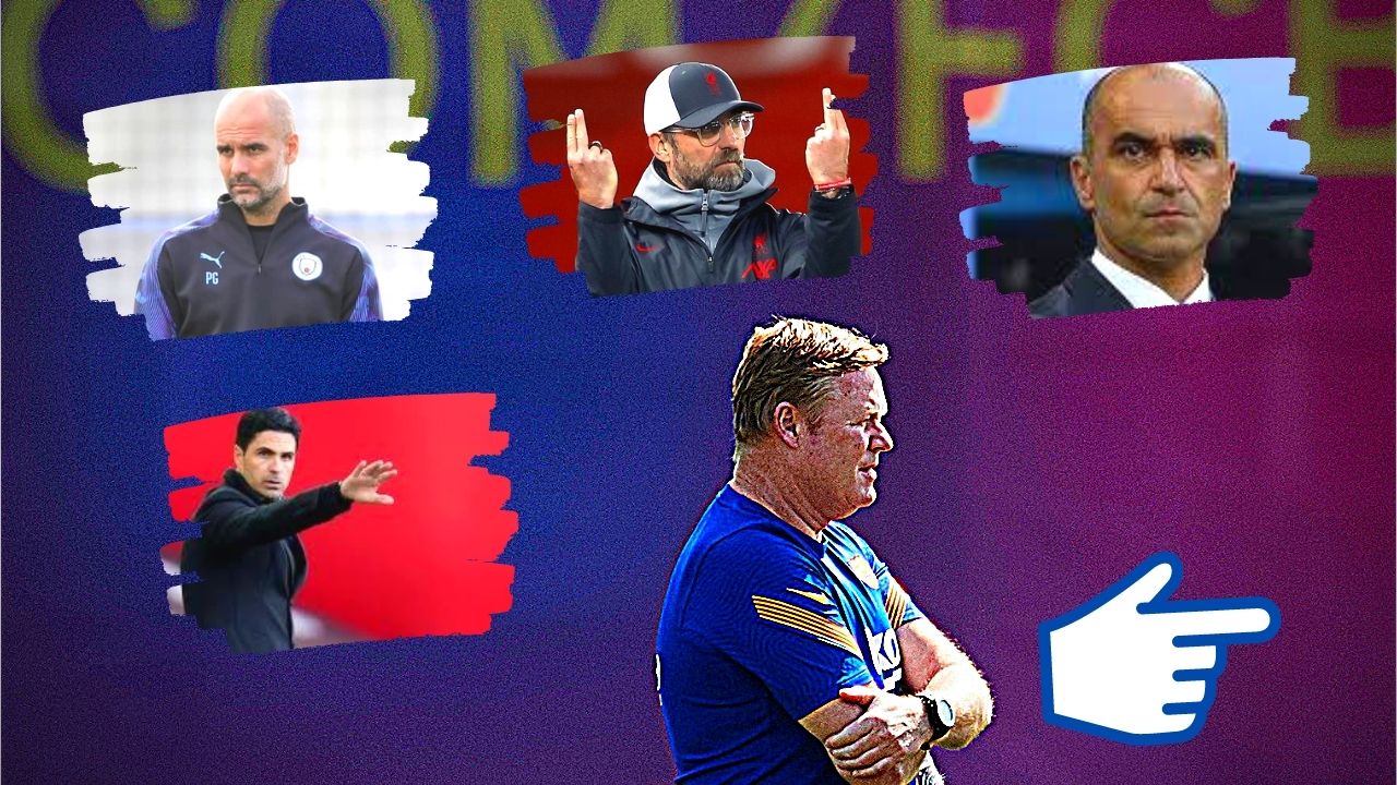 Entrenadores candidatos para suplir a Ronald Koeman en el Barcelona