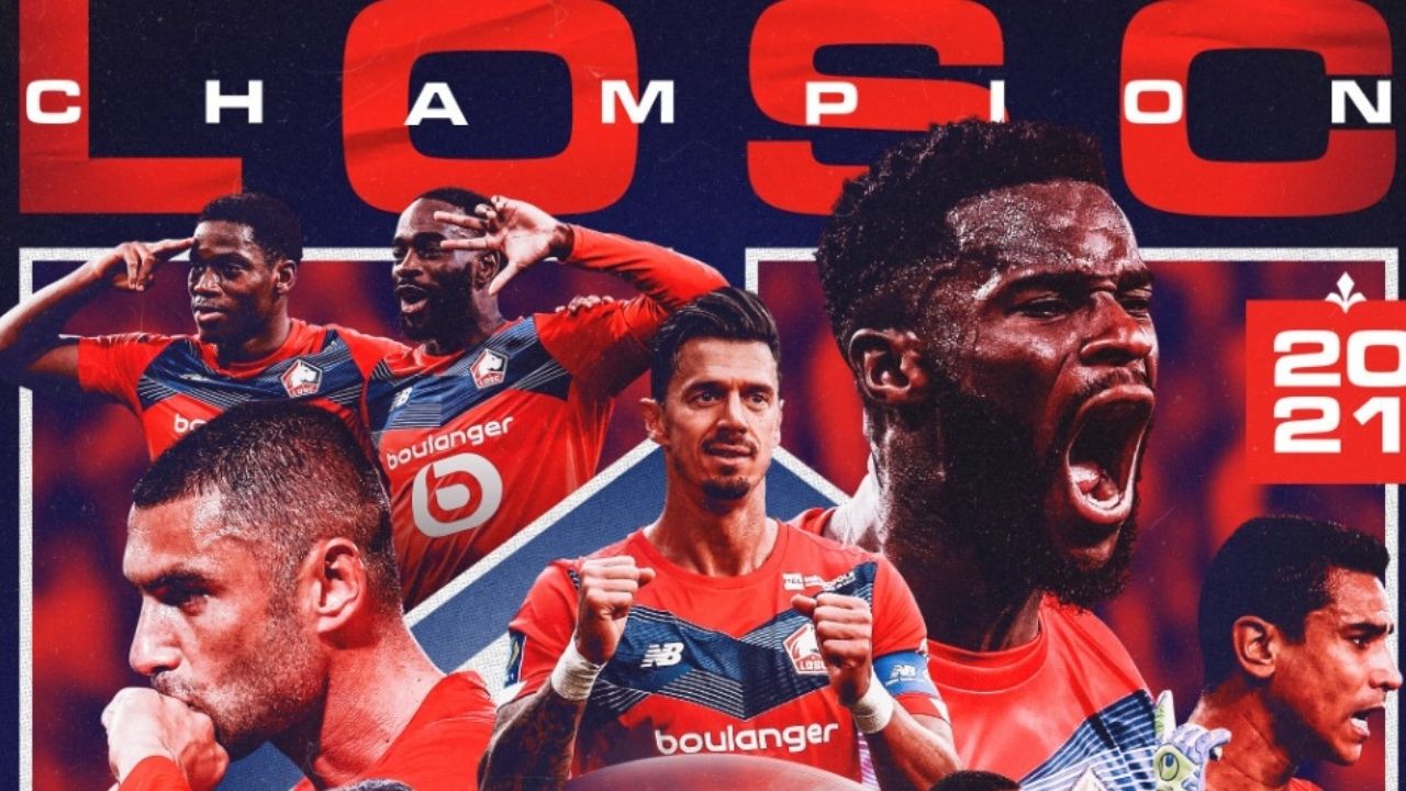 Lille es campeón de Francia y entierra hegemonía del PSG