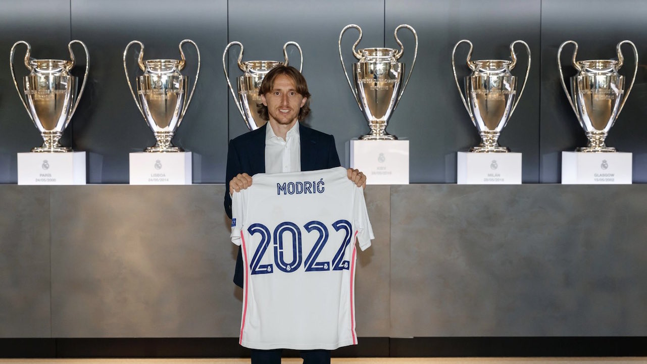 Luka Modric renueva con el Real Madrid hasta 2022