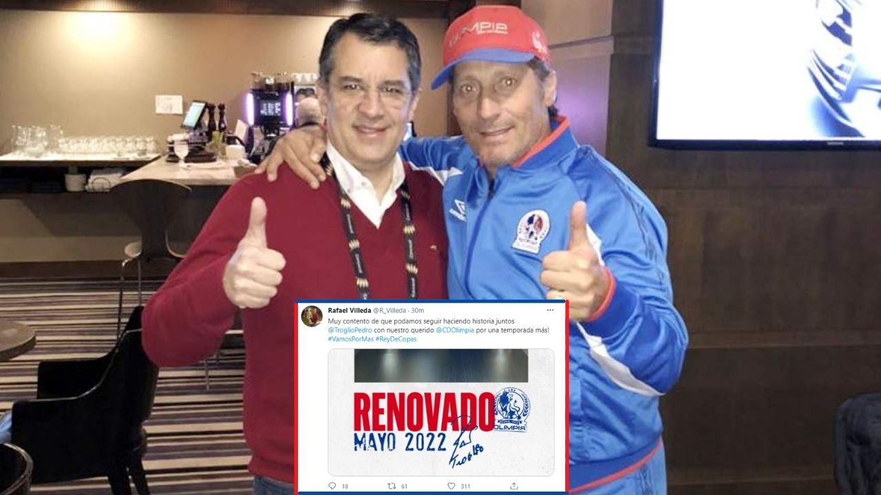 El mensaje del presidente del Olimpia a Pedro Troglio tras confirmarse su renovación
