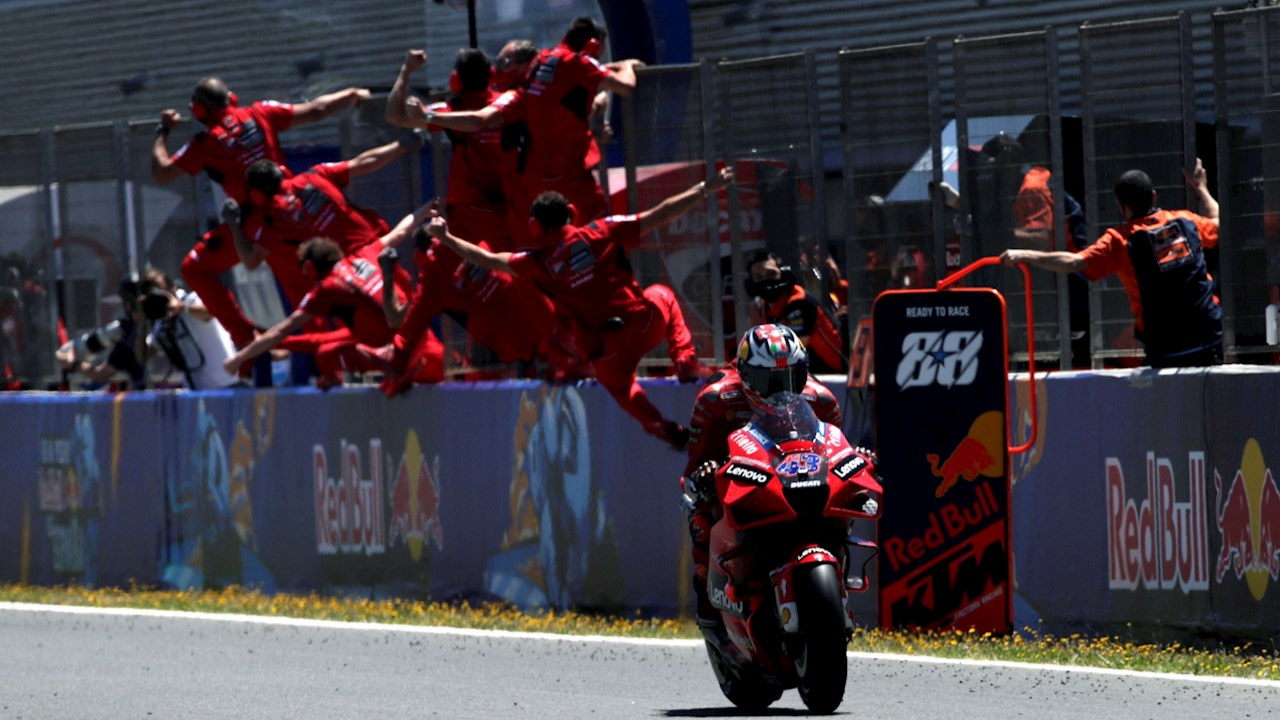 Miller conquista el GP de España de MotoGP y Bagnaia es el nuevo líder del Mundial