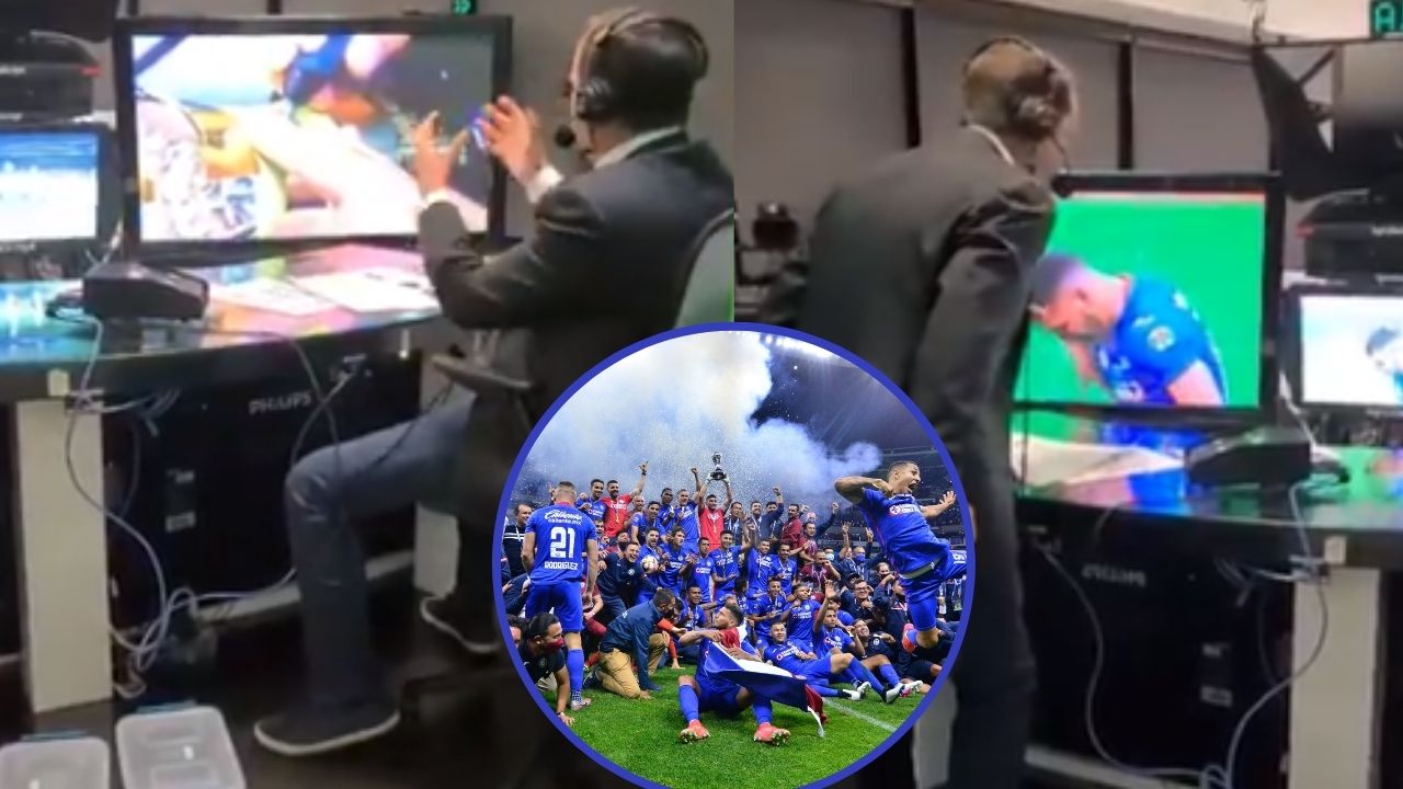 Viral: La emotiva narración de comentarista mexicano tras el título de Cruz Azul