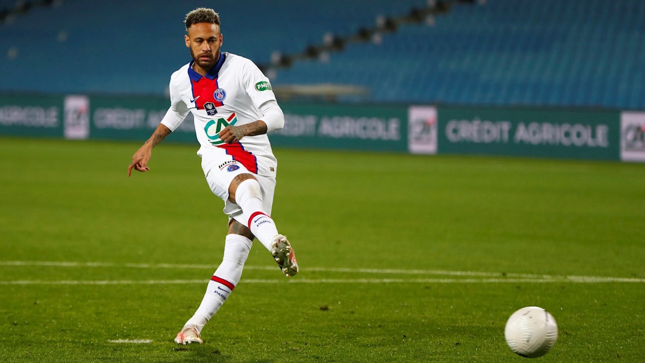 Neymar es suspendido para la final de la Copa de Francia