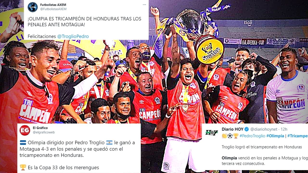 Prensa internacional se rinde al tricampeonato del Olimpia de Pedro Troglio