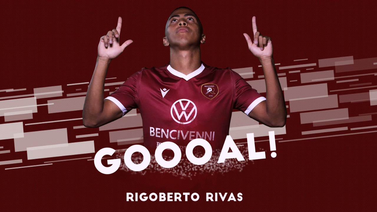 Rigoberto Rivas anota en empate del Reggina ante el Cremonese