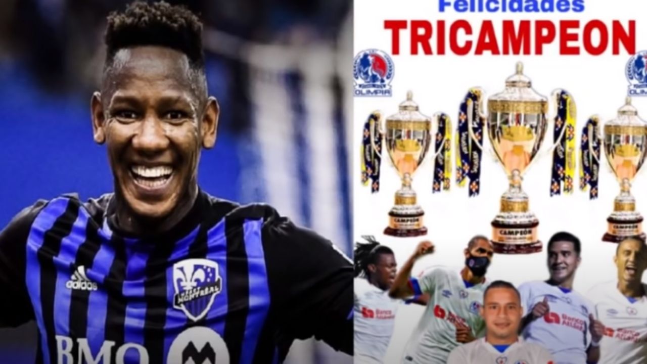 Romell Quioto encara a aficionado en la celebración del campeonato 33 del Olimpia