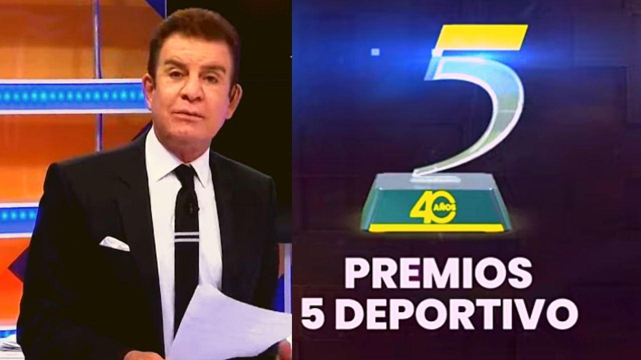 Salvador Nasralla explica todo acerca de los Premios 5 Deportivo de los que se enorgullece