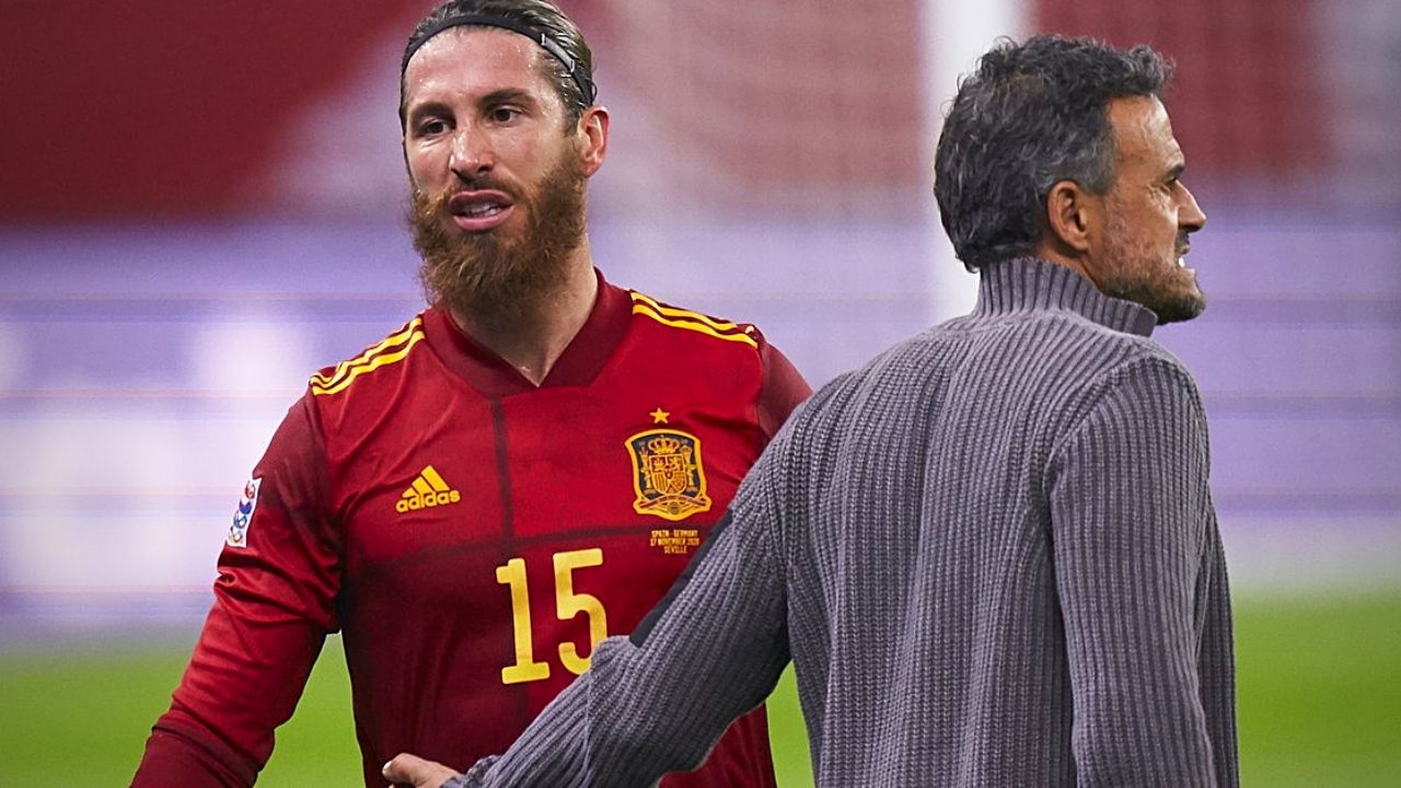 Sergio Ramos y su reacción luego que Luis Enrique lo dejara sin Eurocopa