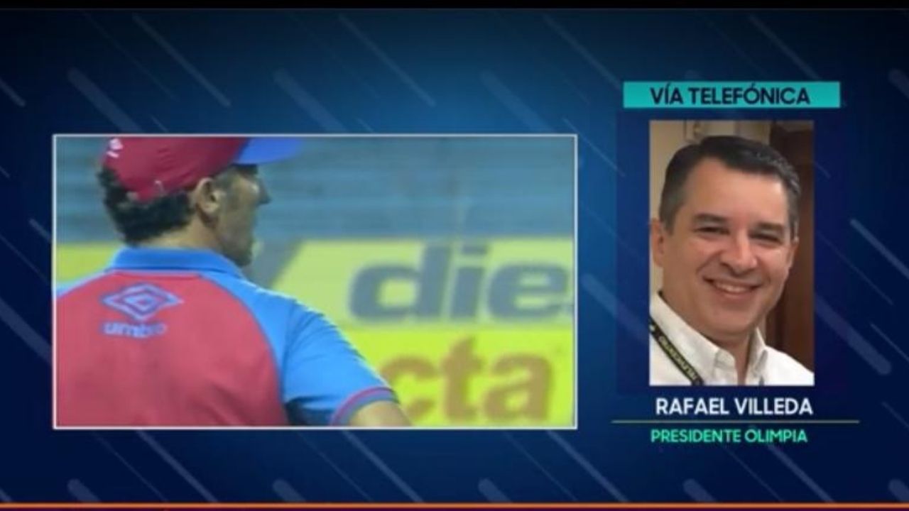 Rafael Villeda: Estamos seguros que Troglio seguirá dándole satisfacciones al olimpismo
